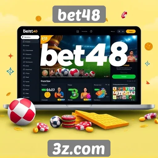 Acessibilidade e usabilidade do site bet48