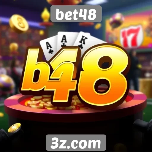 Variedade de jogos disponíveis no bet48